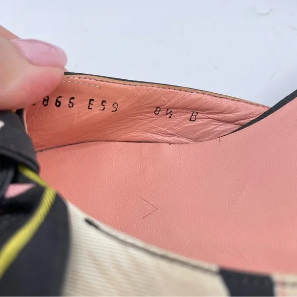 Salvatore Ferragamo Shoes 8 1/2 Black/Pink - Picture 15 of 16